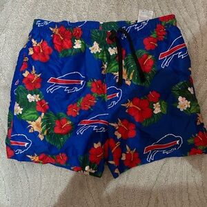 NFL Buffalo Bills Floral Swim Trunks